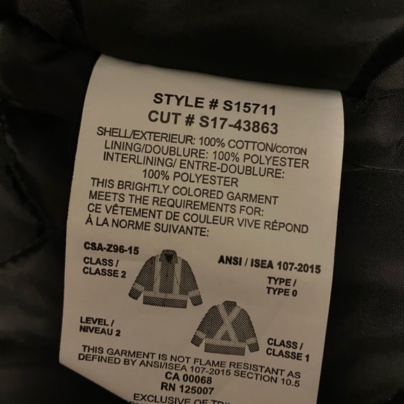 Work King Safety Hooded Duck Parka - Picture 6 of 9